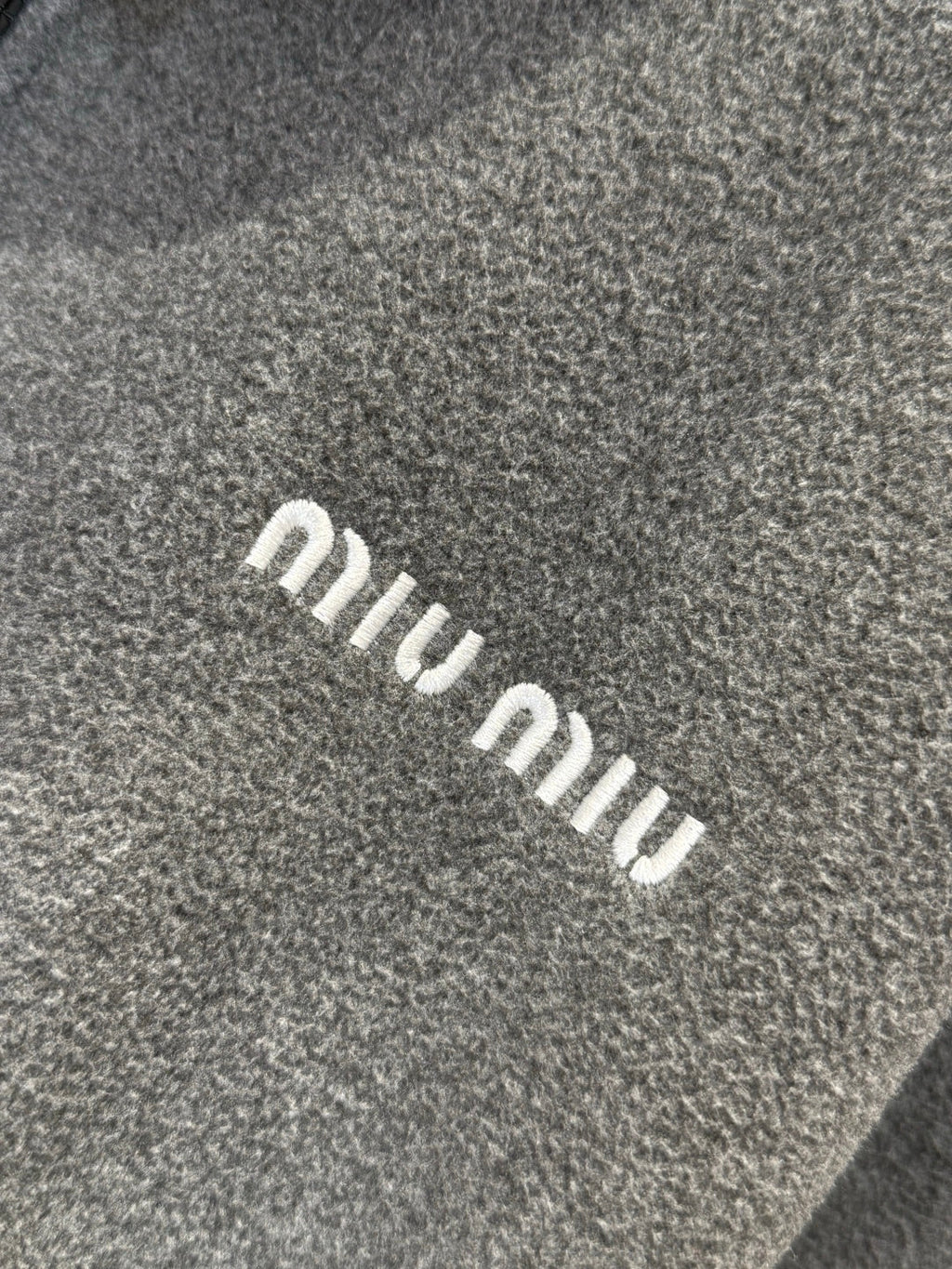 Grey Fleece Zip Jacket