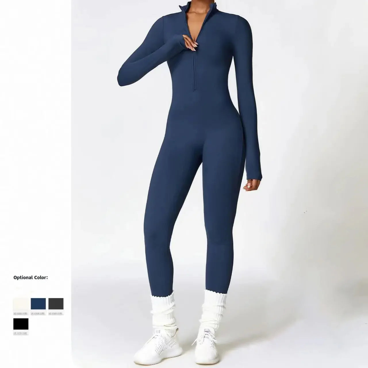 Thermal Long-Sleeve Jumpsuit