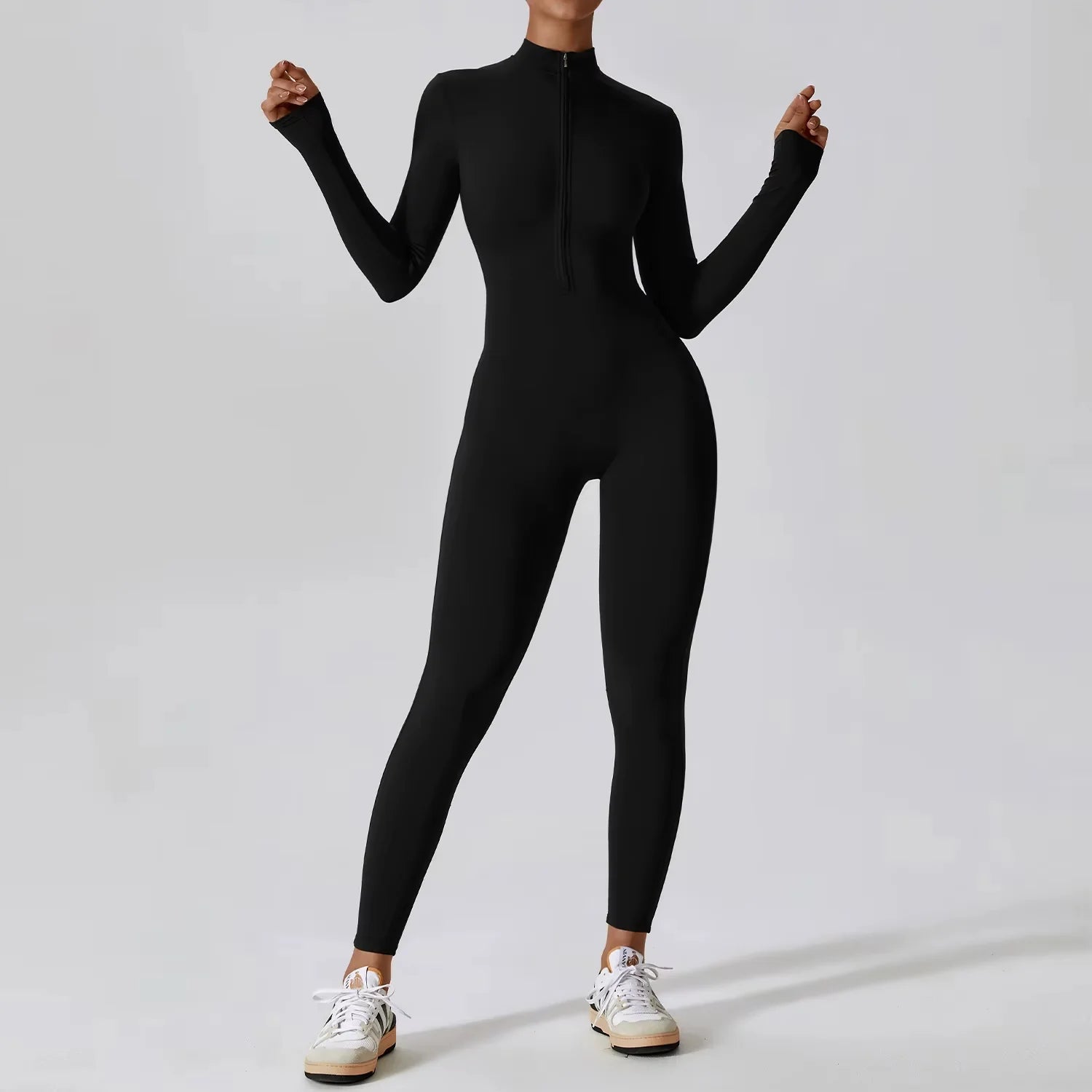 Thermal Long-Sleeve Jumpsuit