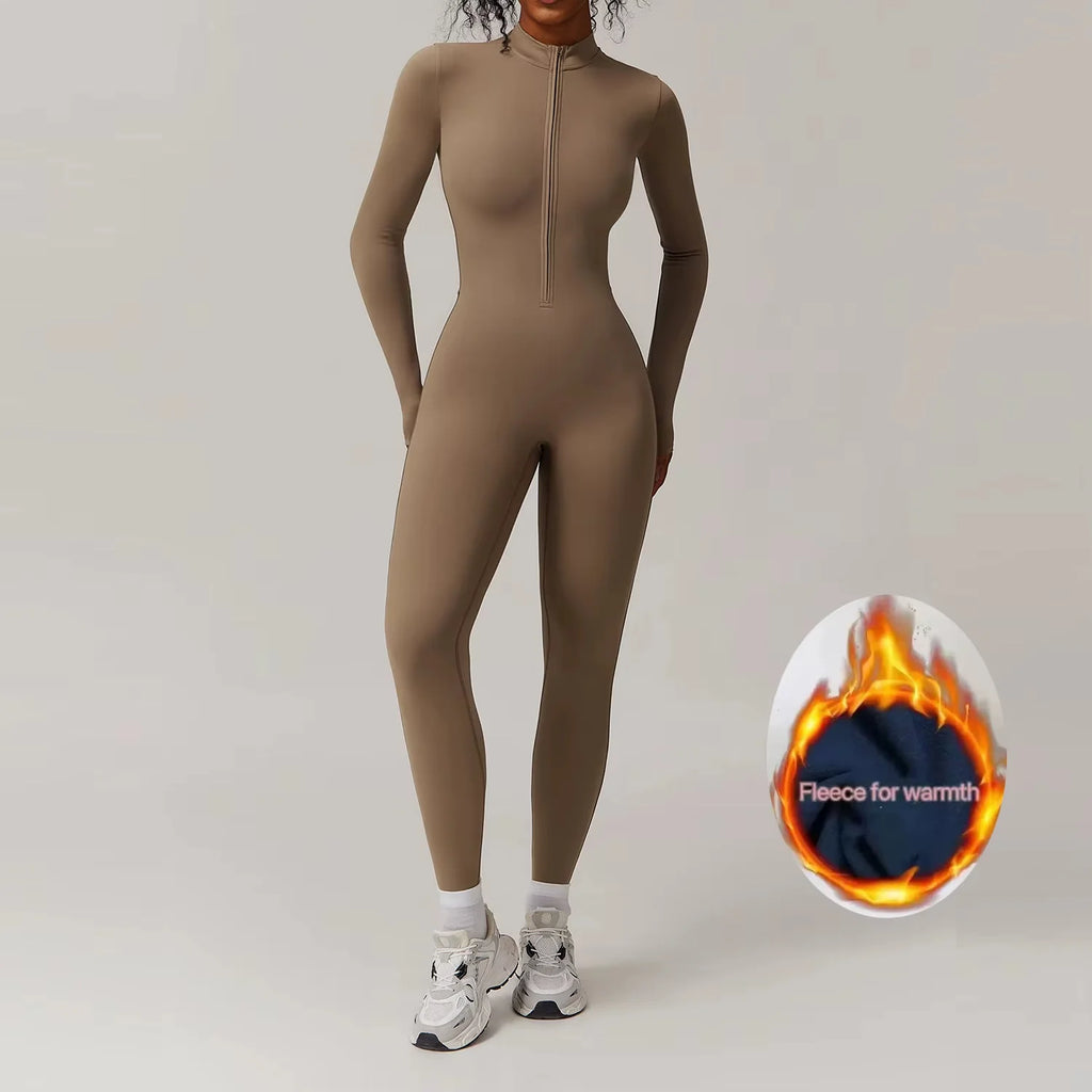 Thermal Long-Sleeve Jumpsuit