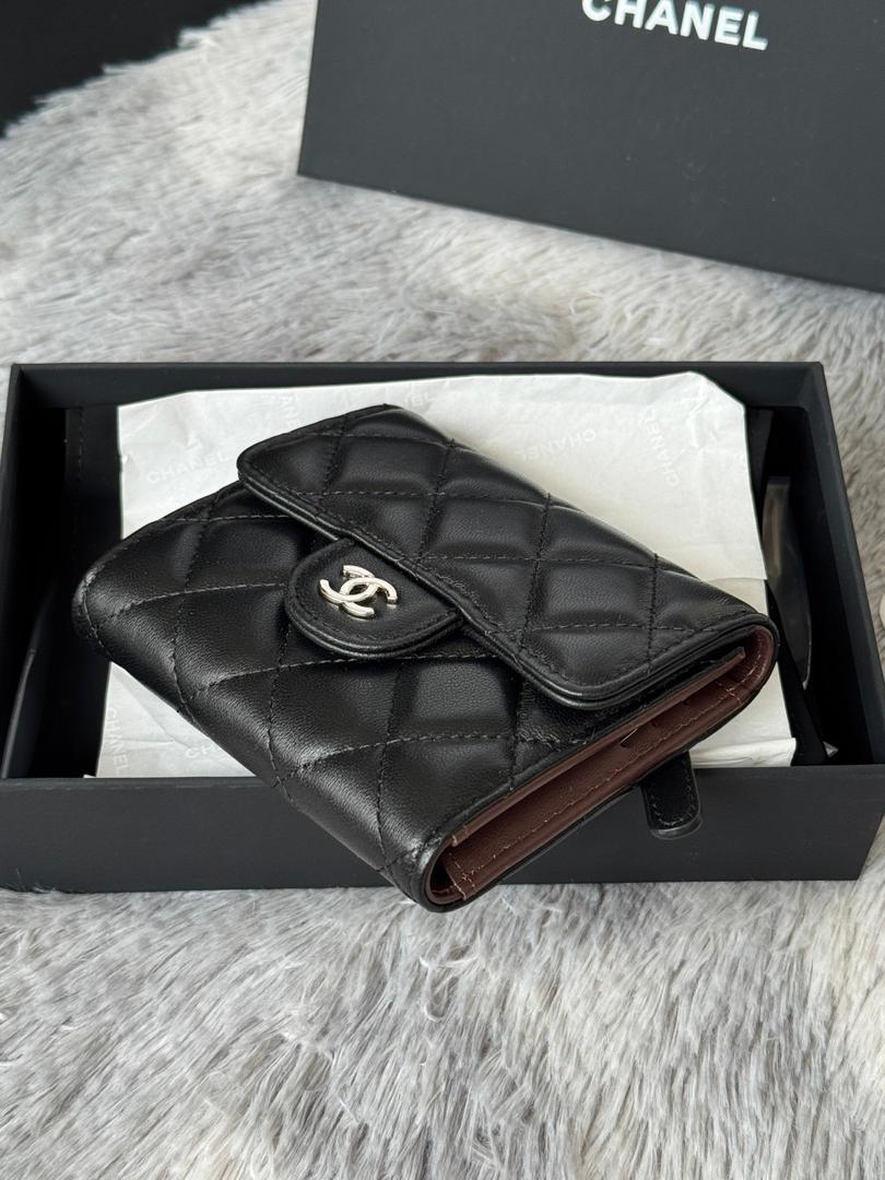 Black Quilted Wallet