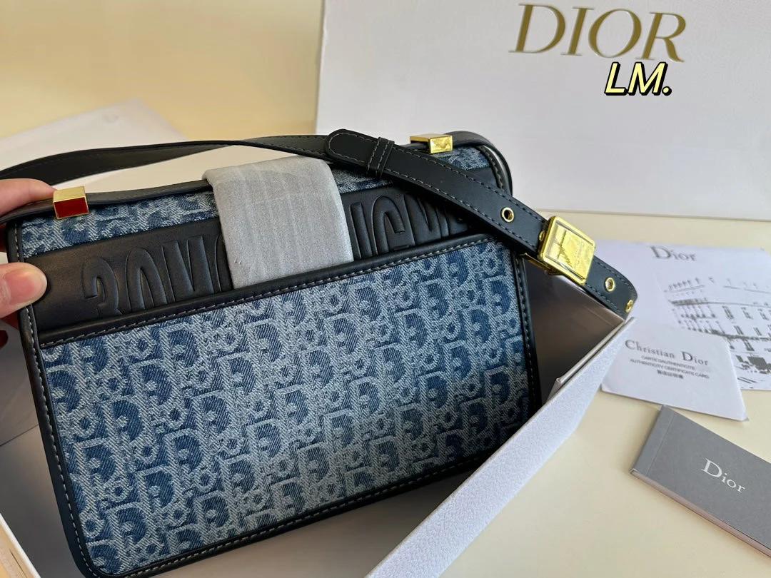 Vintage Denim Shoulder Bag