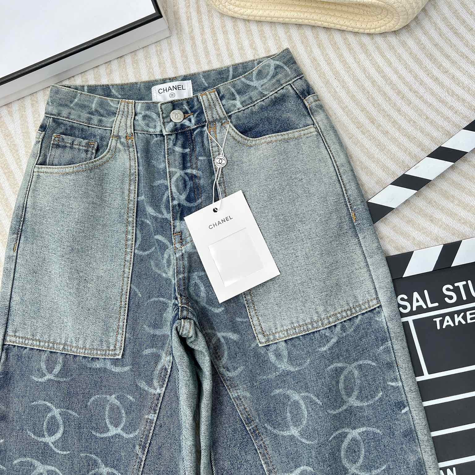 CC Straight Denim Jeans