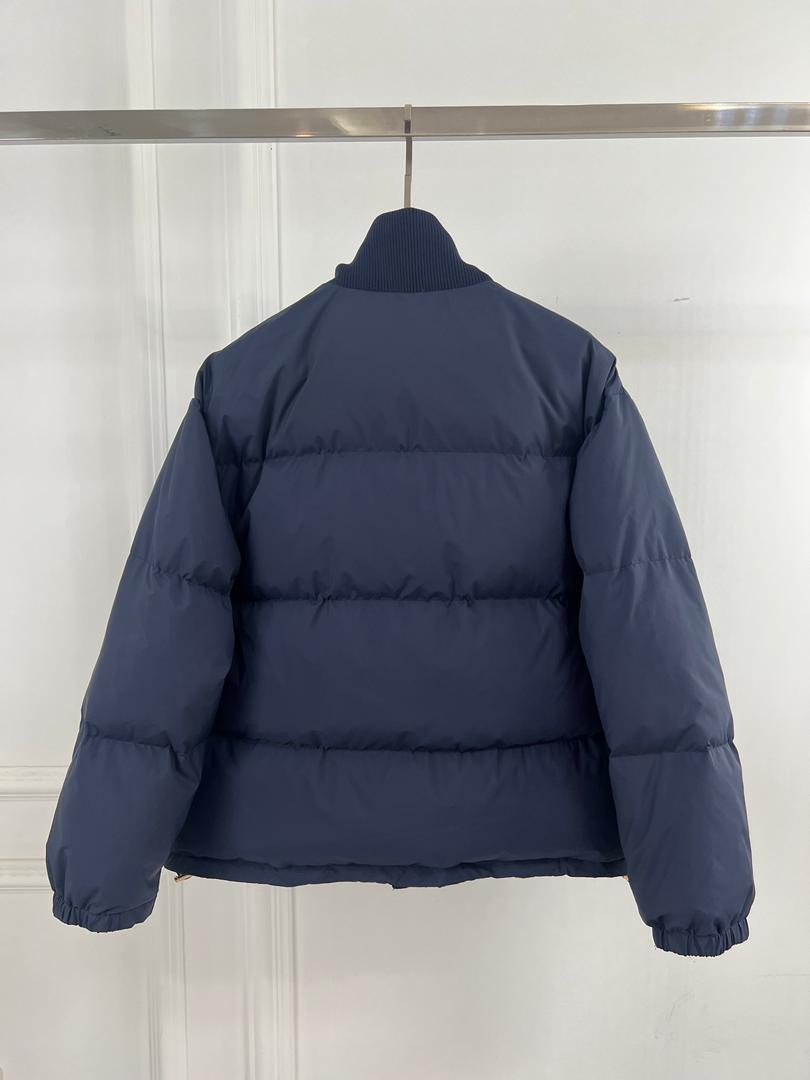 Navy Cel Puffer Jacket